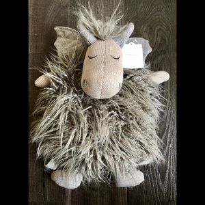 RH Gray Dragon Wool Plush Backpack Toy